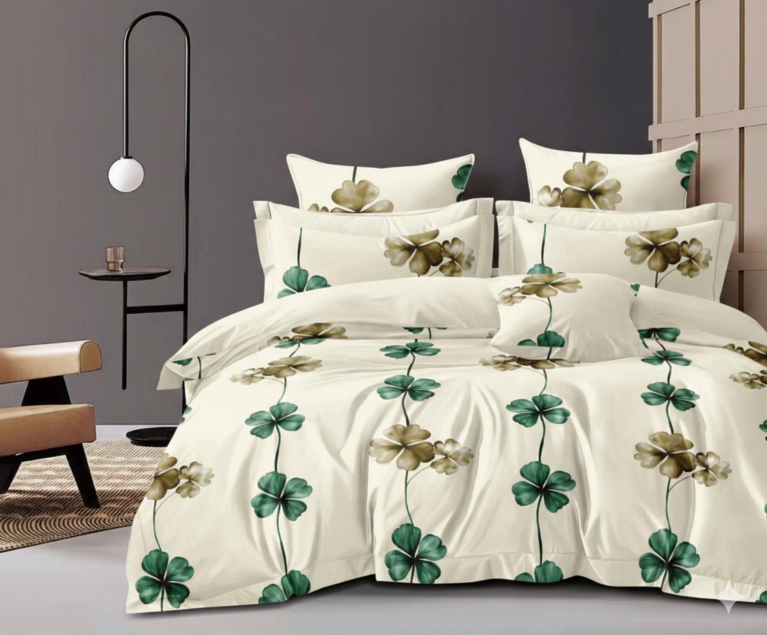 Stylish Contemporary Design Queen Size Bedsheet Collection